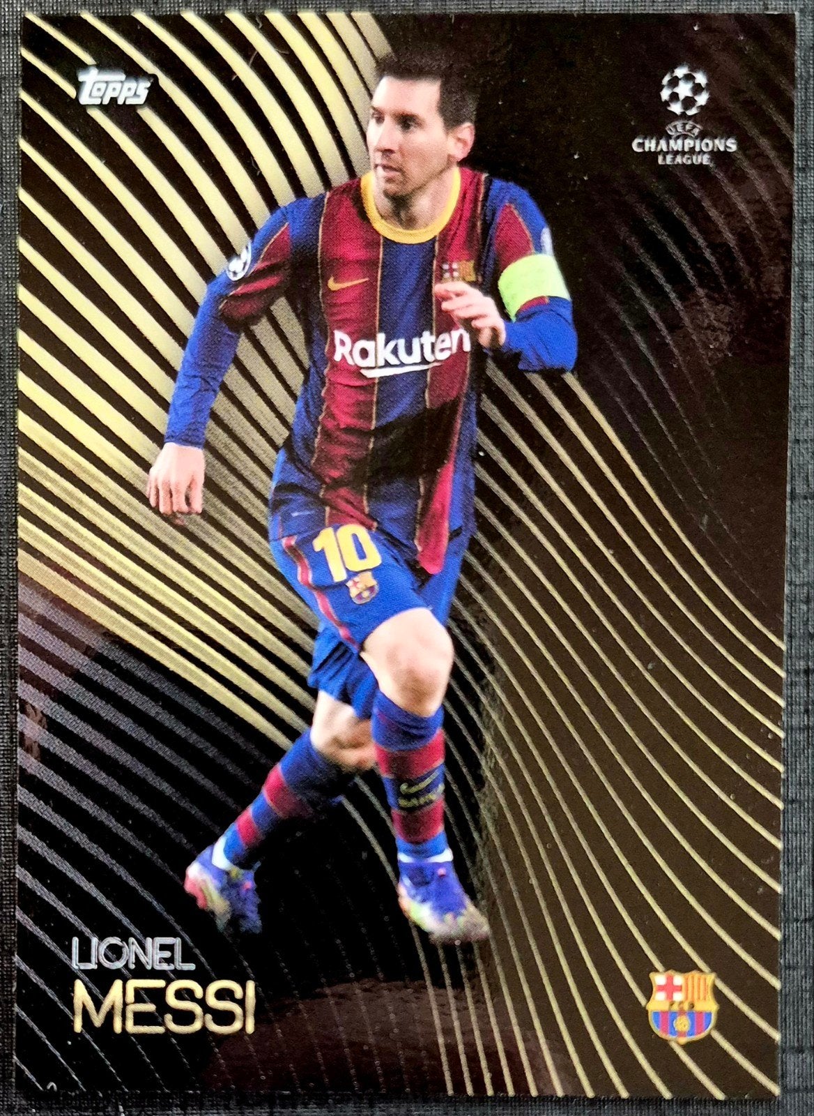 Topps Knockout Lionel Messi - FC Barcelona, 2020/2021, Ophalen of Verzenden, Zo goed als nieuw, Plaatje
