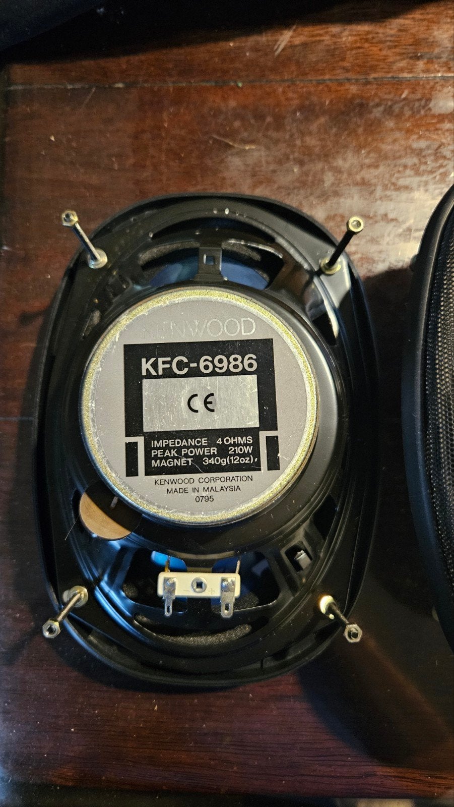Kenwood KFC-6986 6x9 inch autospeakers - 210W piekvermogen, Auto diversen, Autoradio's, Ophalen, Gebruikt