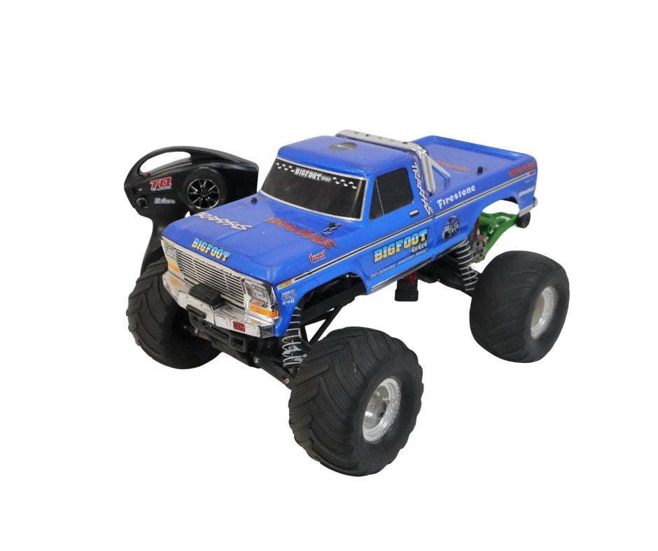 Traxxas Bigfoot 1/10 elektro monstertruck rc auto, Elektro, Gebruikt, Verzenden, Auto offroad