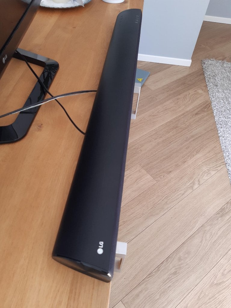 LG soundbar incl. subwoofer, Ophalen, Bluetooth, Zo goed als nieuw