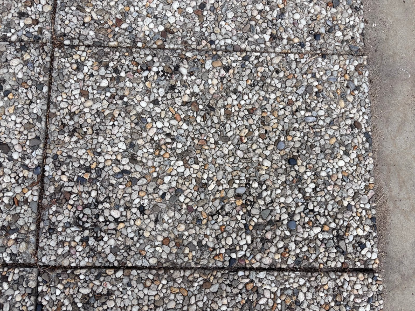 25 Gebruikte grindtegels 30x60, Ophalen, Gebruikt, 10 m² of meer, Beton