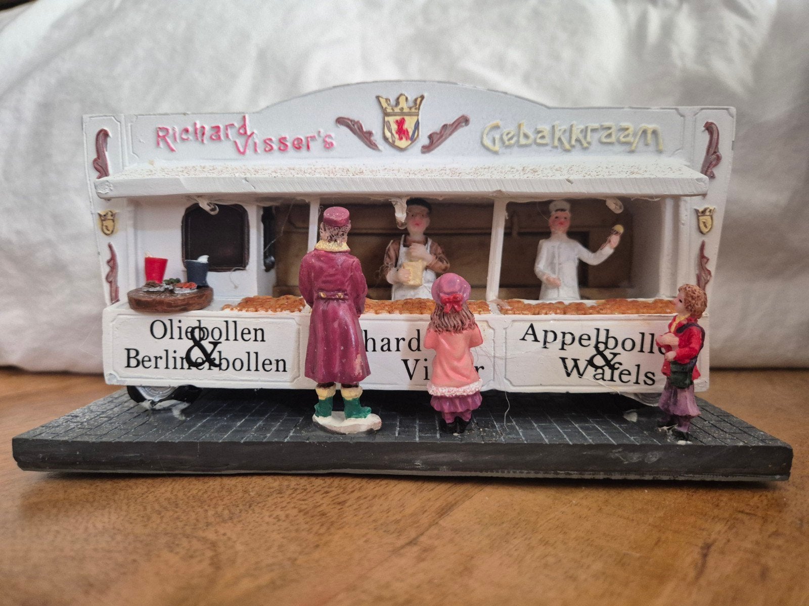 Oliebollenkraam, fontein, brug kerstdorp, Diversen, Kerst, Ophalen of Verzenden, Nieuw