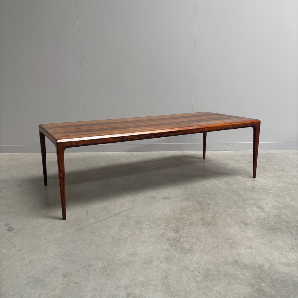 Deens design salon tafel jaren 60 70 Johannes Andersen, Huis en Inrichting, Tafels | Salontafels, Ophalen, Gebruikt, 50 tot 100 cm