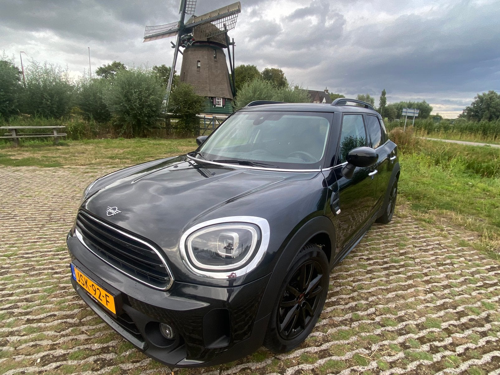 Mini Countryman 1.5 136pk Aut. 2023 LEER VOL, Zwart, Countryman, Zwart, Leder