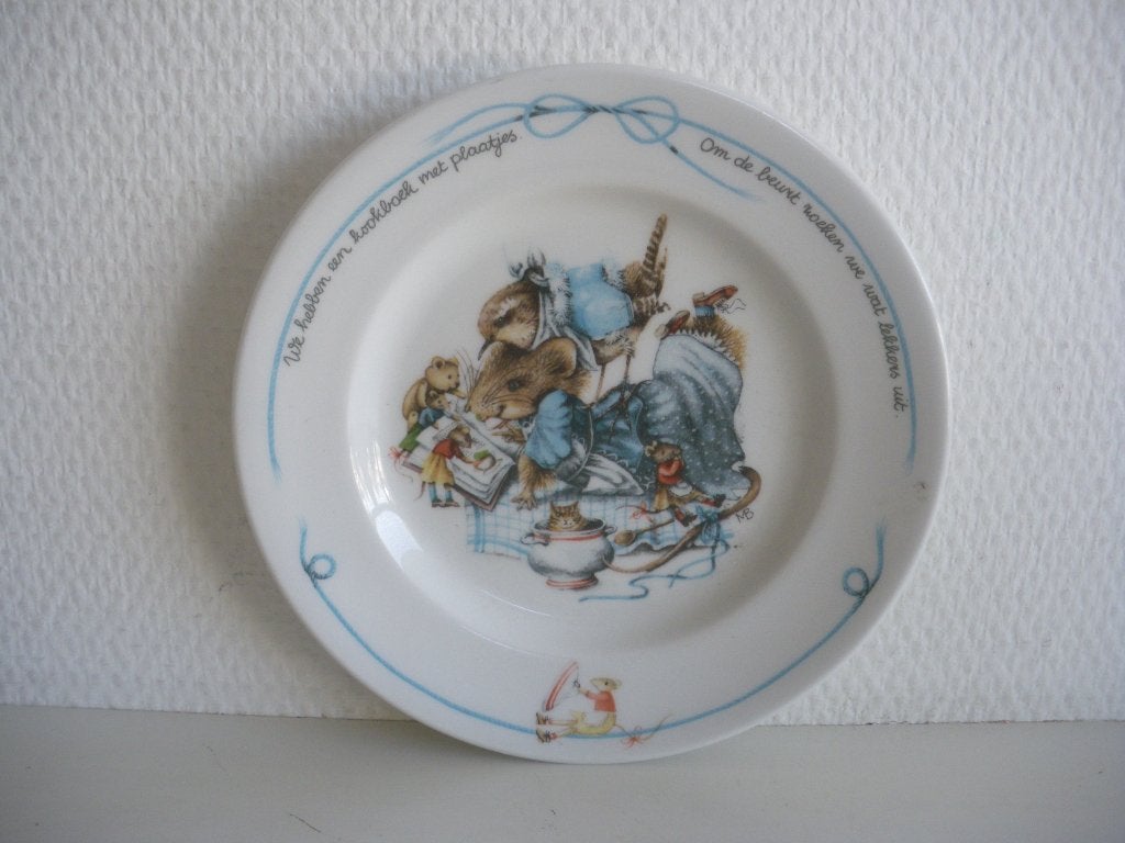 Vera de Muis bordje van Libelle, Ophalen of Verzenden, Zo goed als nieuw, Bord(en), Overige stijlen