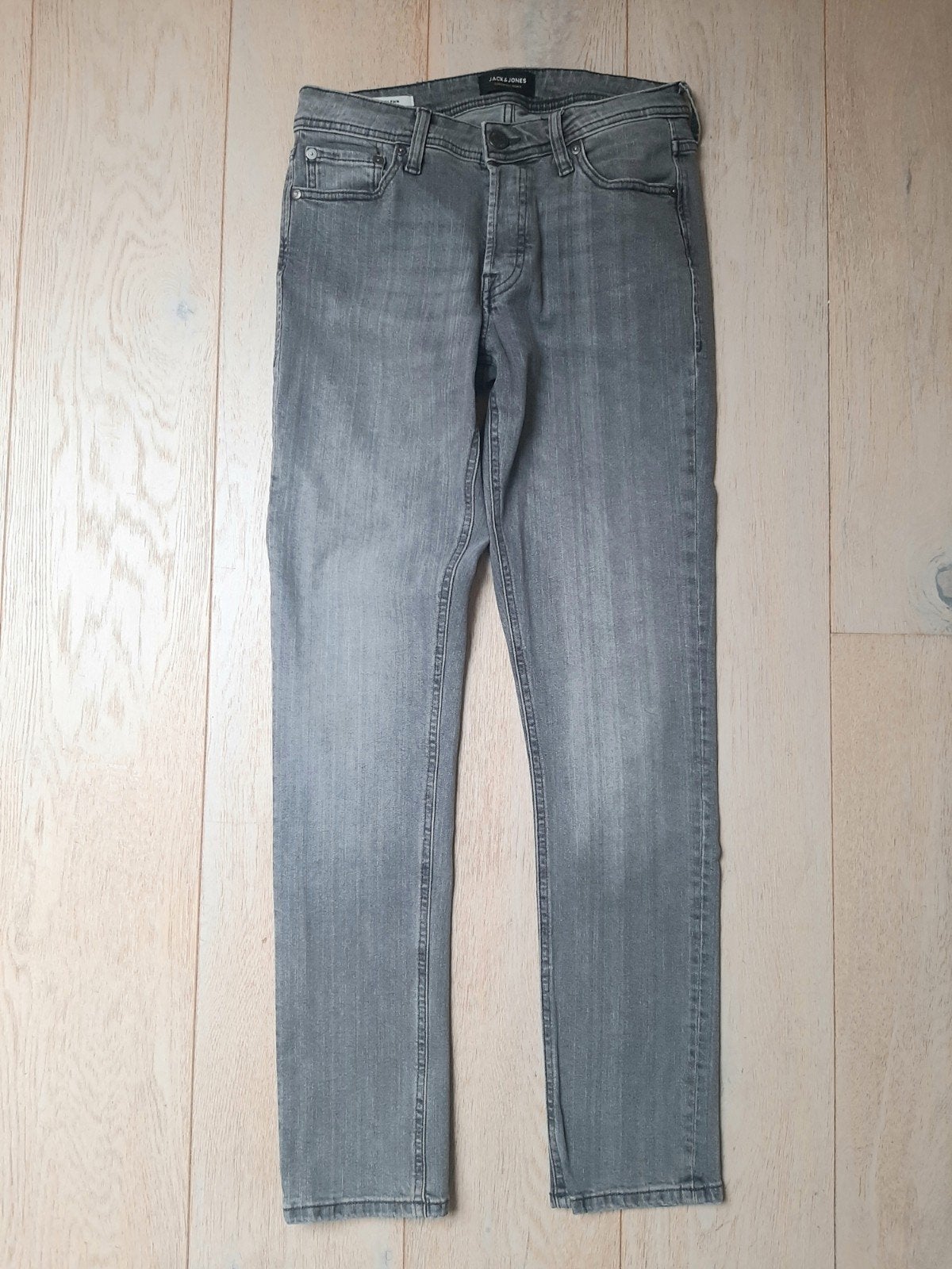 Jack and Jones slim fit jeans model Glen, grey, heren, 29-32, W32 (confectie 46) of kleiner, Ophalen of Verzenden, Zo goed als nieuw
