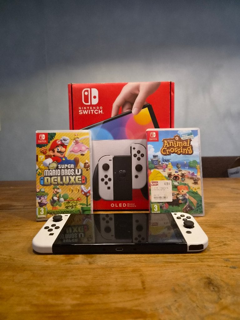Nintendo Switch Oled, Met 1 controller, Switch OLED, Ophalen, Gebruikt