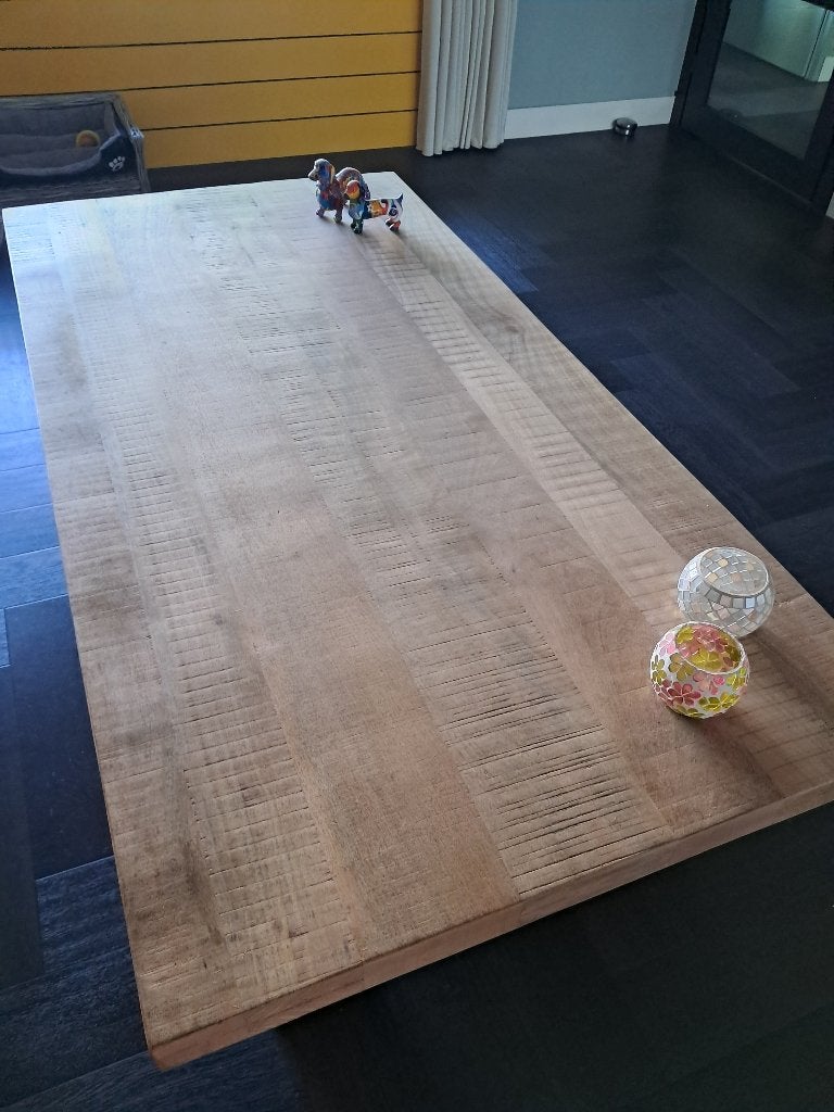 Salontafel, Ophalen, Gebruikt, Eikenhout, 50 tot 100 cm