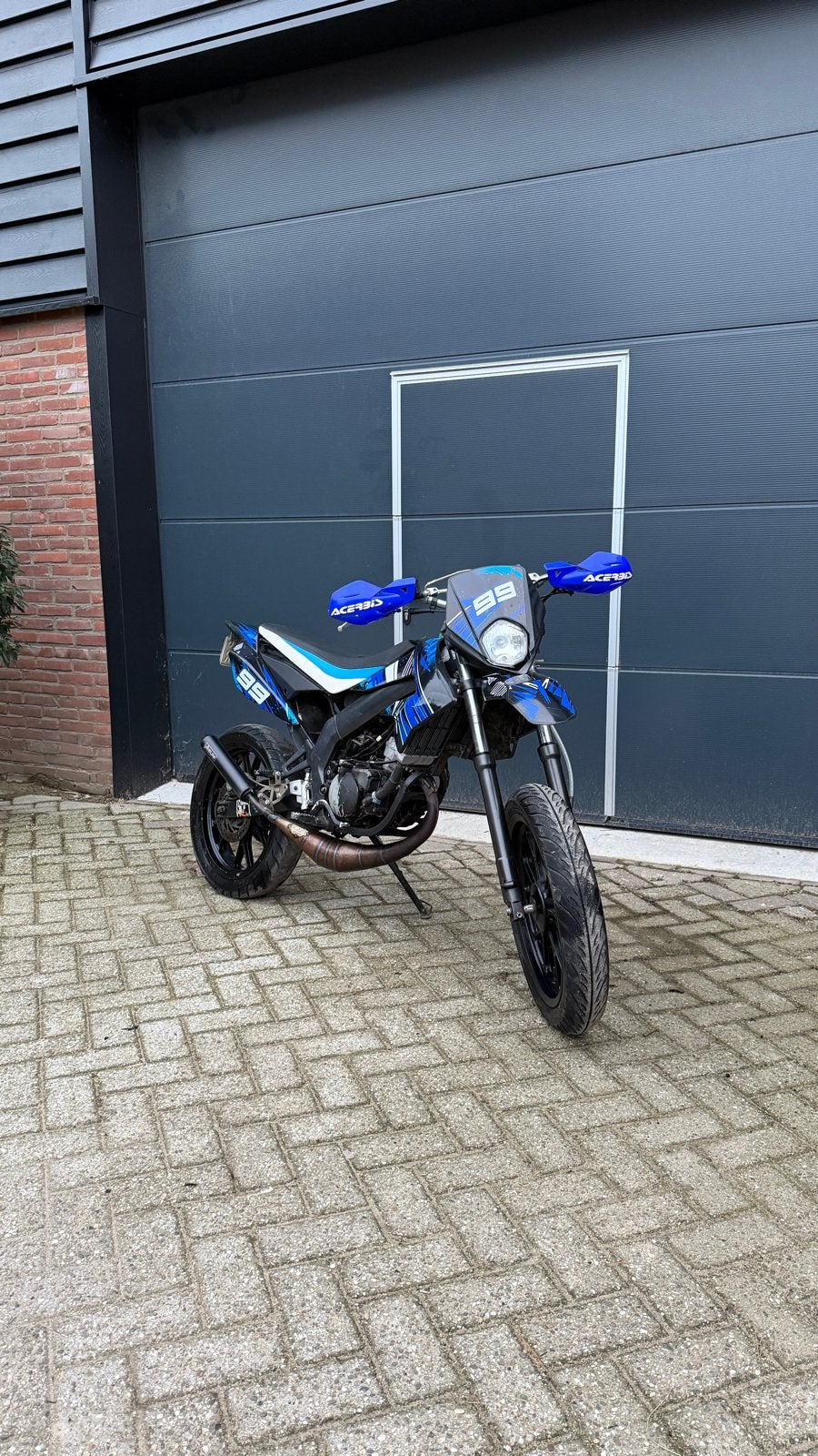 Derbi Senda DRD X-Treme 50 SM LTD 70cc, Fietsen en Brommers, Ophalen, Gebruikt, Maximaal 45 km/u