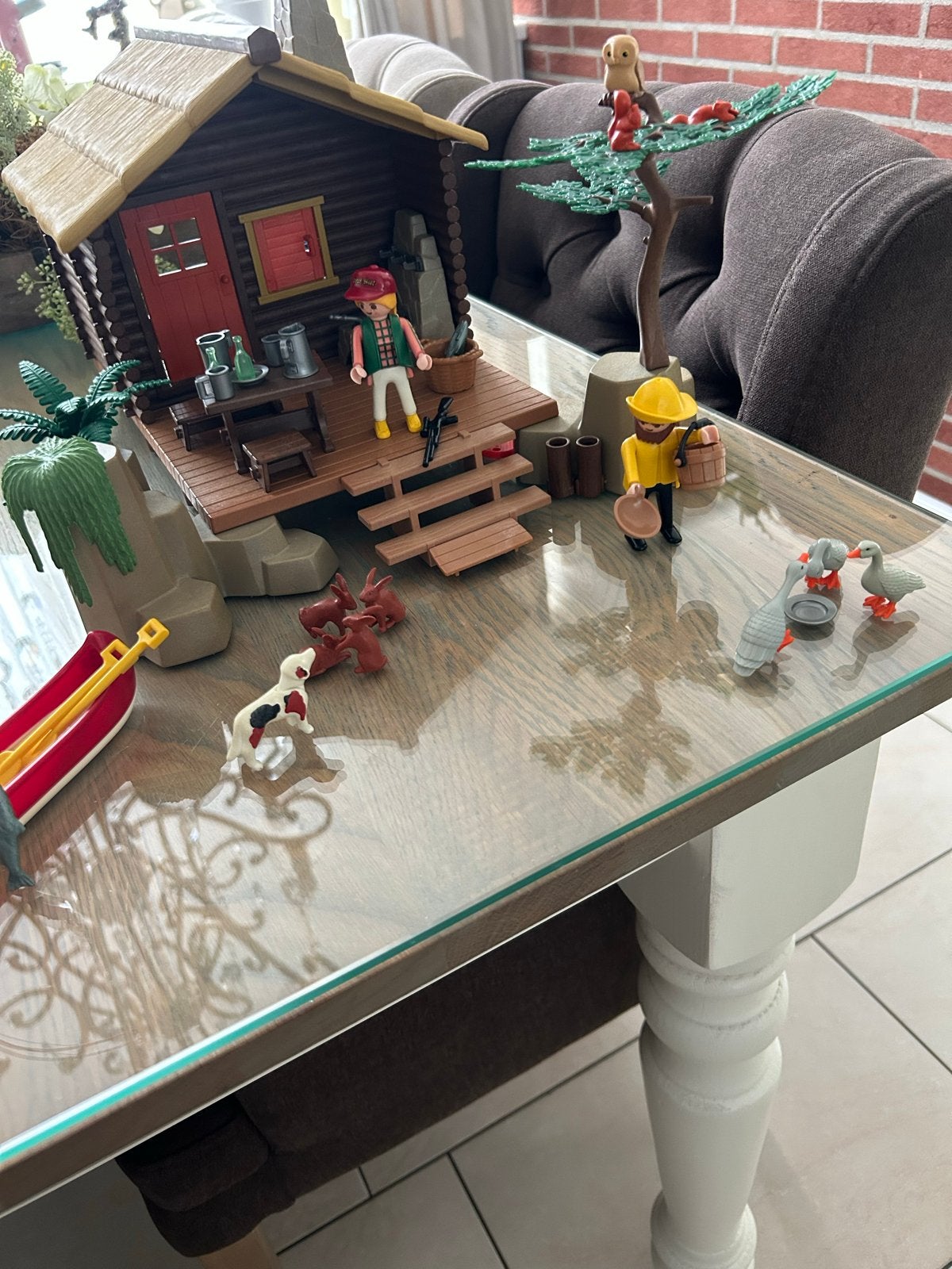 Playmobil boshut met accessoires, Ophalen, Gebruikt, Jongen of Meisje
