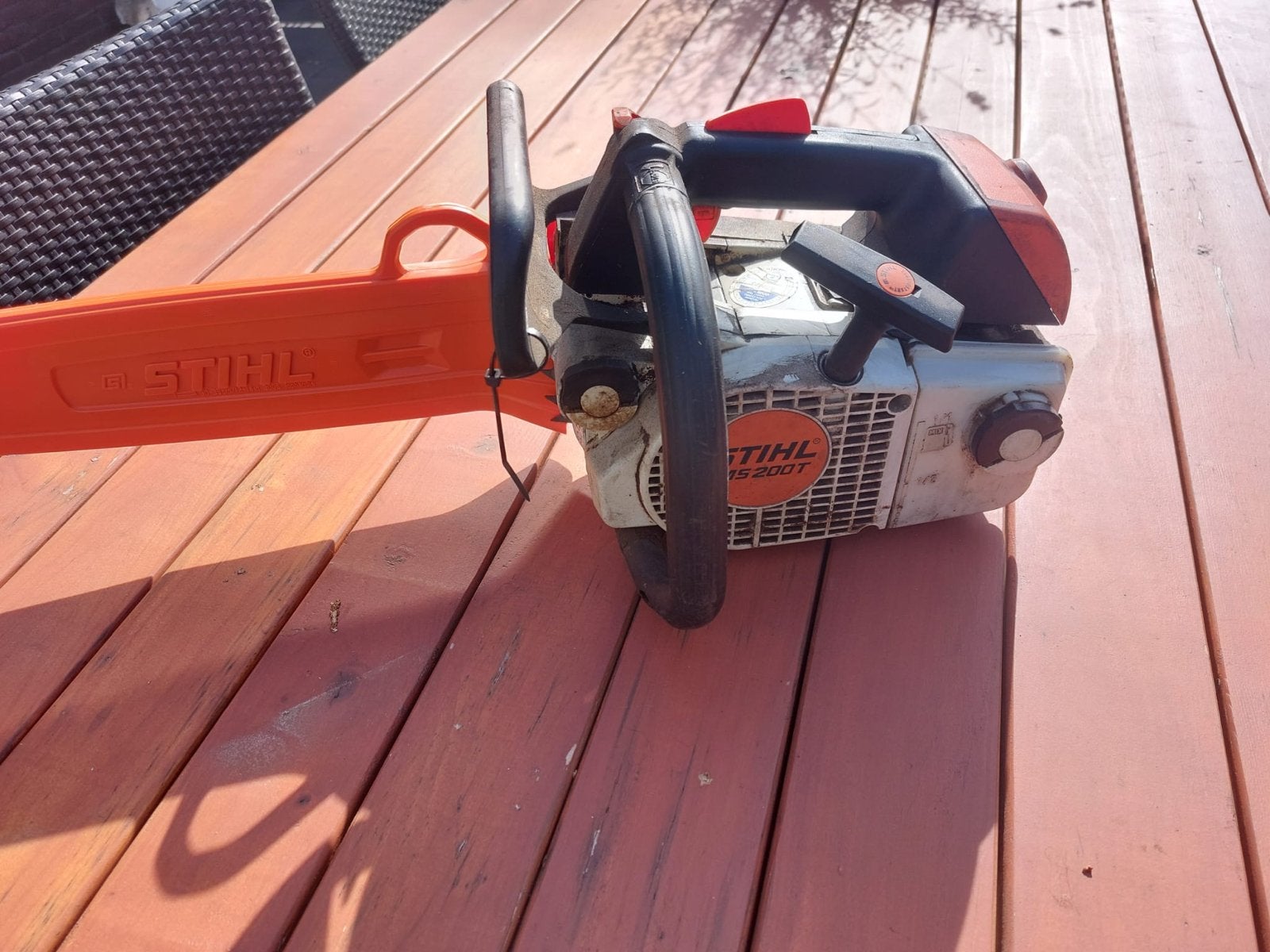 Stihl MS 200 T Kettingzaag - Gebruikt, Ophalen, Gebruikt, Kettingzaag, 600 tot 1200 watt