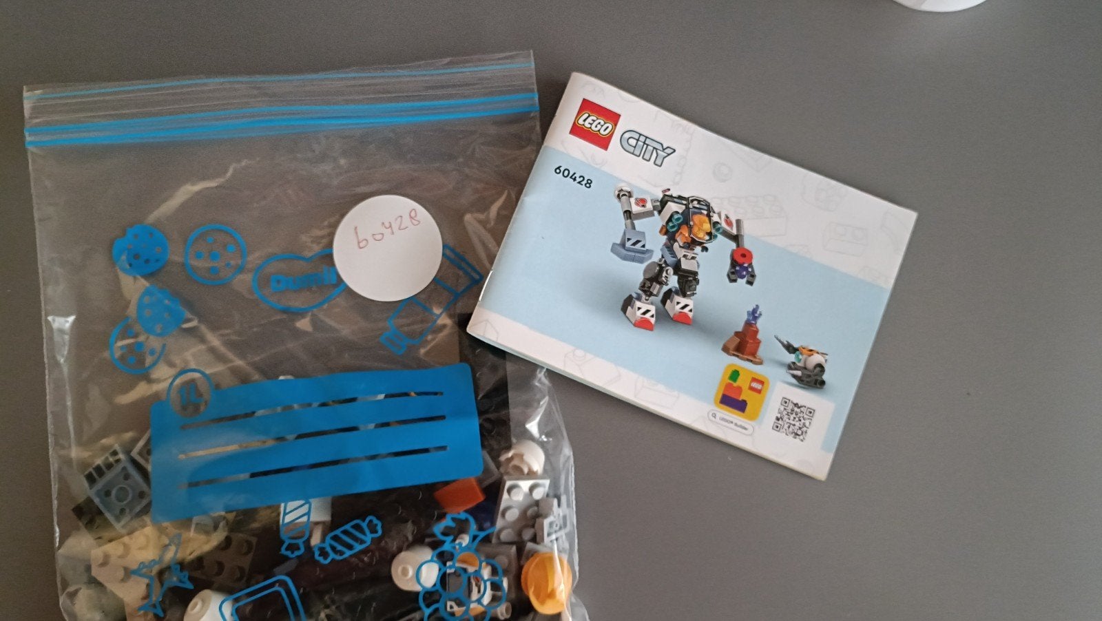 Lego City ruimtebouwmecha 60428, Ophalen of Verzenden, Zo goed als nieuw
