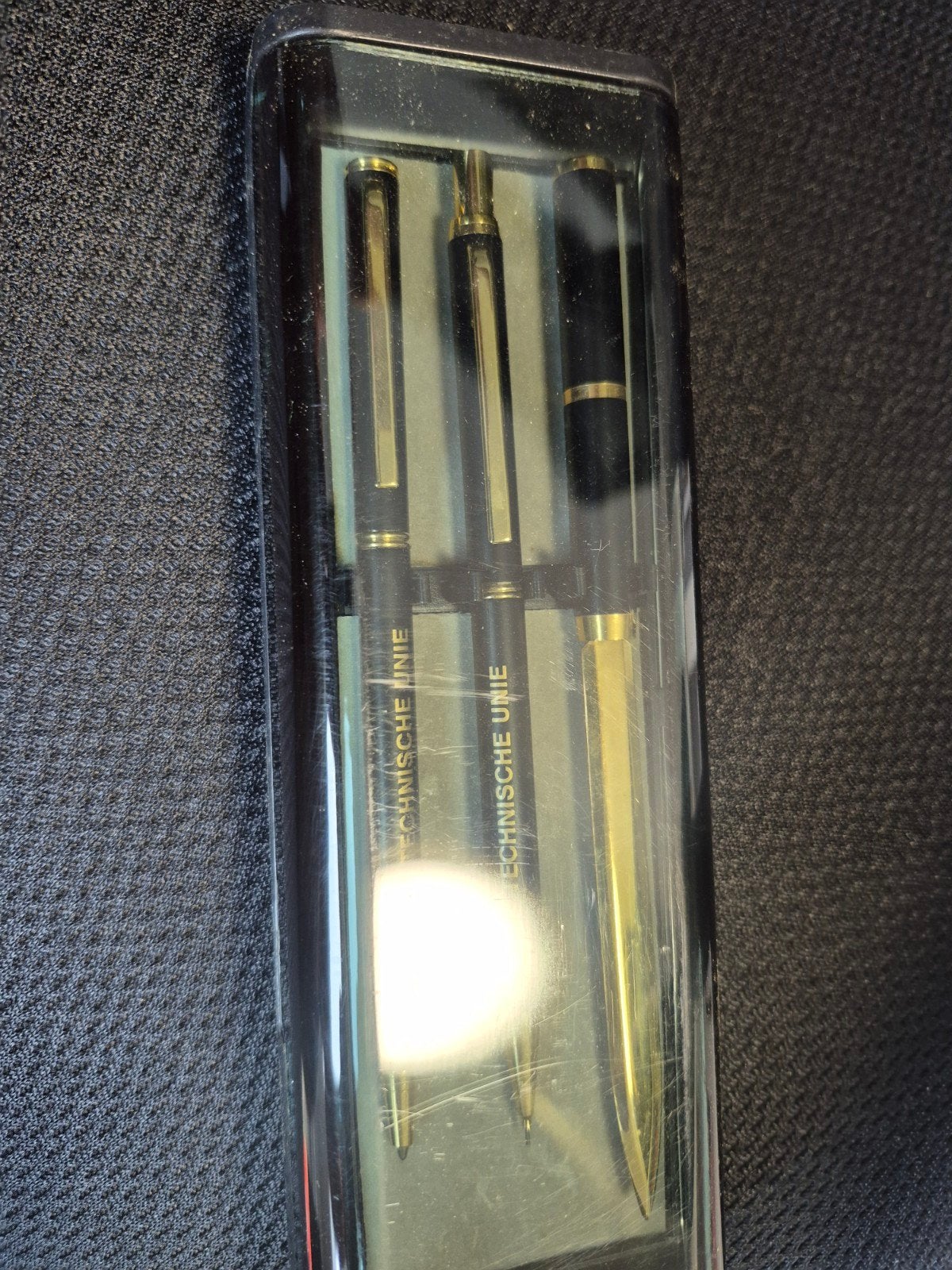 Pennenset met briefopener - Technisch Unie, Verzamelen, Ophalen of Verzenden