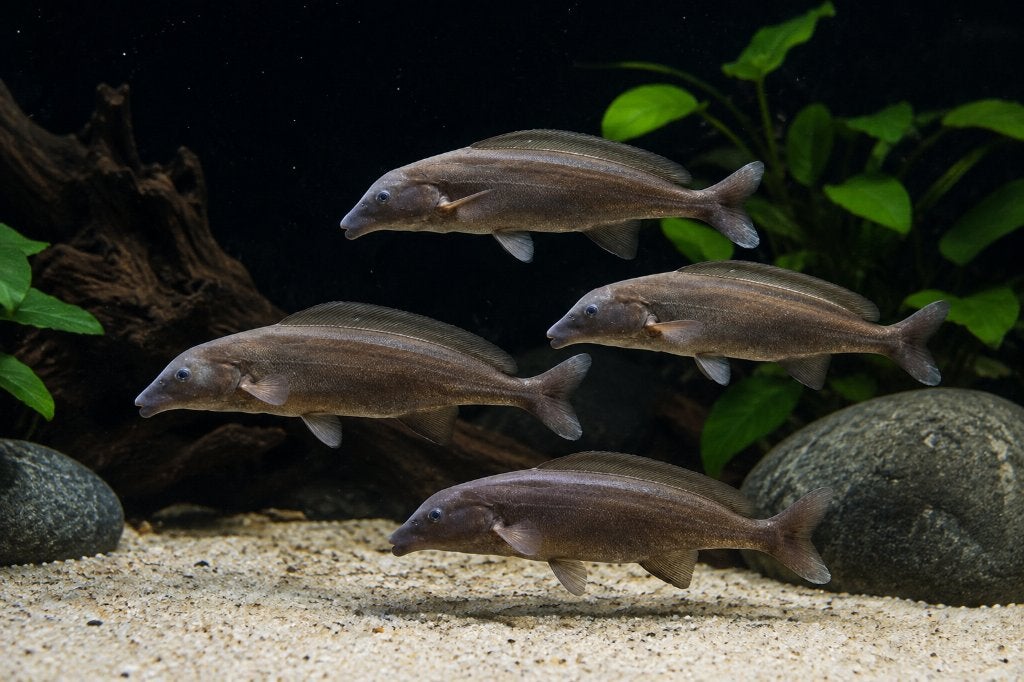 Mormyrus longirostris- Baby dolfijn 7,5 cm, Dieren en Toebehoren, Vis, Zoetwatervis, Schoolvis