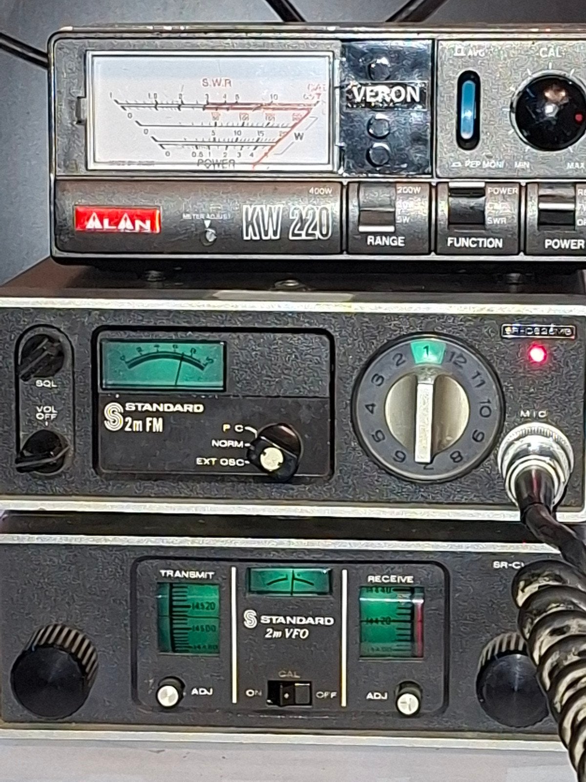 Vintage Radioapparatuur: Standard 2m, Telecommunicatie, Ophalen of Verzenden, Gebruikt
