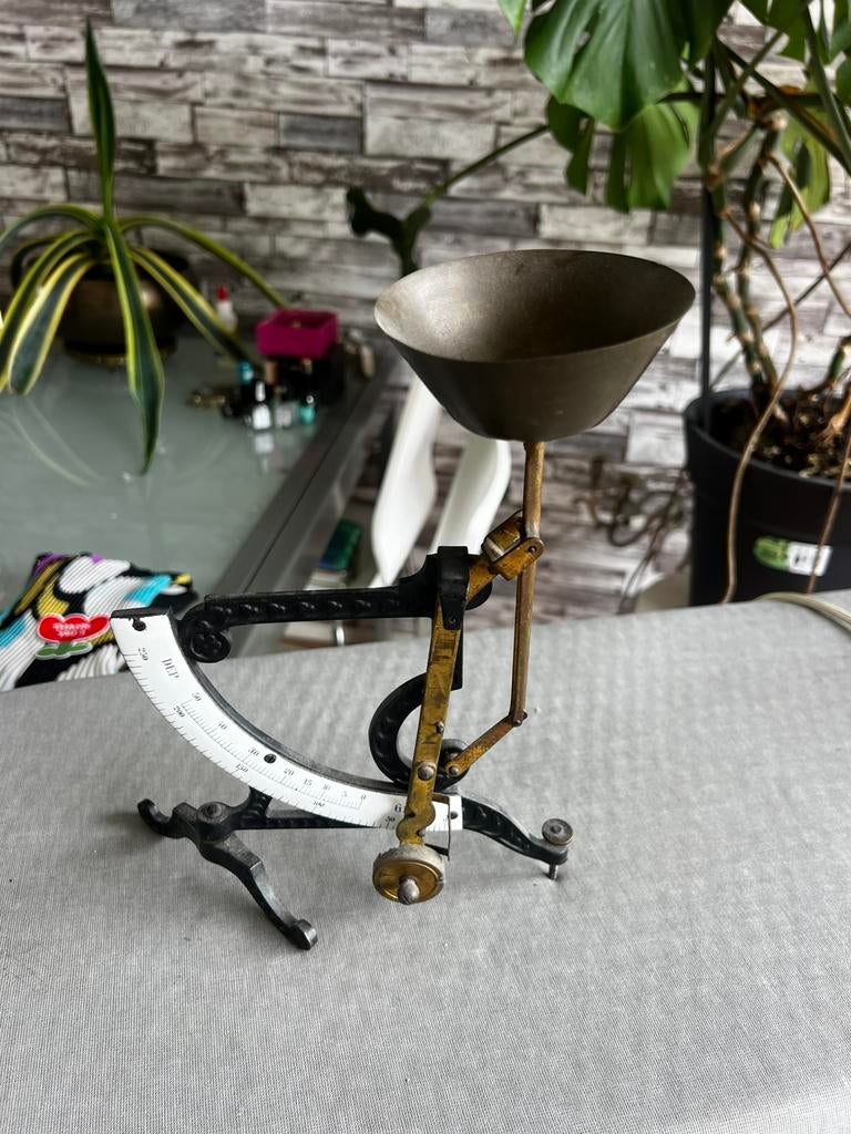 Antieke weegschaal, Antiek en Kunst, Antiek | Gereedschap en Instrumenten, Ophalen of Verzenden