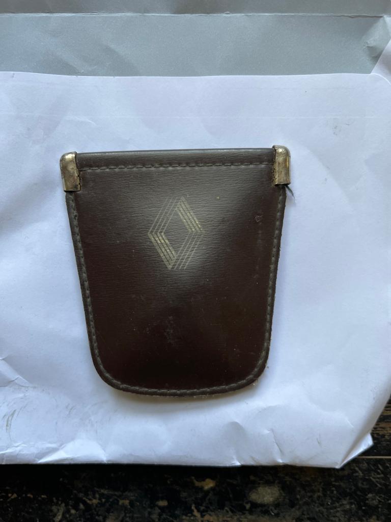 Vintage Renault sleuteletui / muntenzakje Gierfeld Wierden, Ophalen of Verzenden, Gebruikt