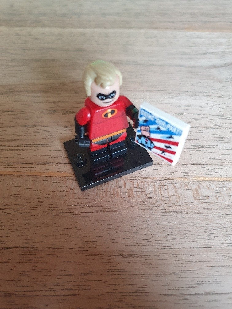 Nieuw Lego Mr. Incredible Disney minifiguur, Lego, Lego, Lego, Nieuw