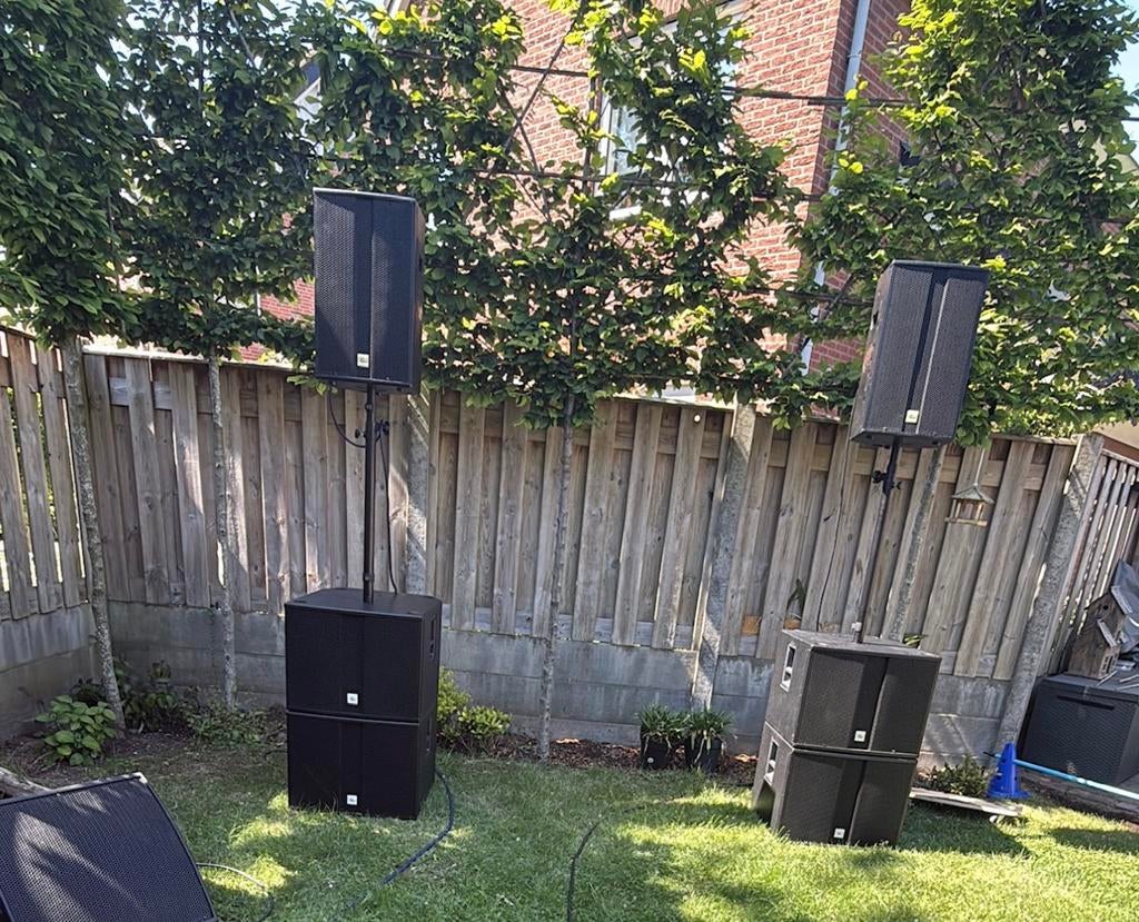 The box pro achat set! (Toppen ook los tekoop), Ophalen, Zo goed als nieuw, Audio