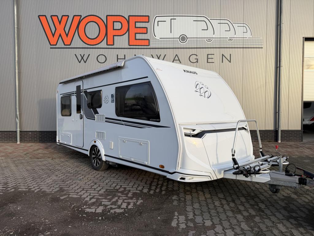 Knaus Sudwind 60 Years 500 EU AIRCO MOVER LUIFEL ETC.., Caravans en Kamperen, Schokbreker, Rondzit, Bedrijf, 5 tot 6 meter