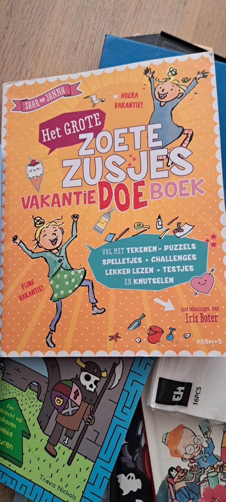 Het Grote Zoete Zusjes Vakantiedoe Boek, Ophalen of Verzenden, Zo goed als nieuw, Sanne de Regt, Non-fictie