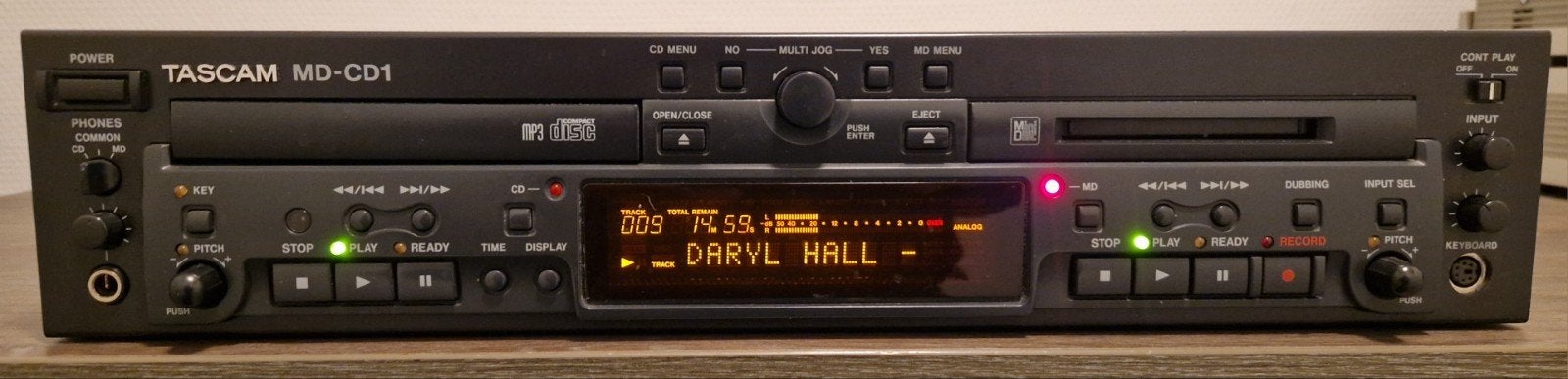 TASCAM MD-CD1 CD,CDR(W) Player & MD Recorder, Ophalen of Verzenden, Minidisc-recorder