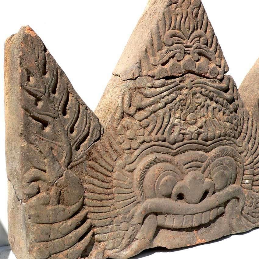 Kala Rau tempel beeld BE34 kunst demoon Hindoeisme Indonesie, Ophalen of Verzenden