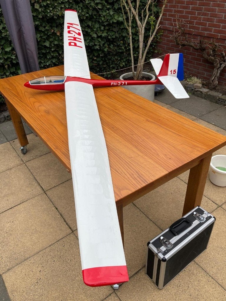 Vintage Zwever sirrus, Hobby en Vrije tijd, Modelbouw | Radiografisch | Vliegtuigen, Ophalen, Gebruikt, Overige typen, RTF (Ready to Fly)