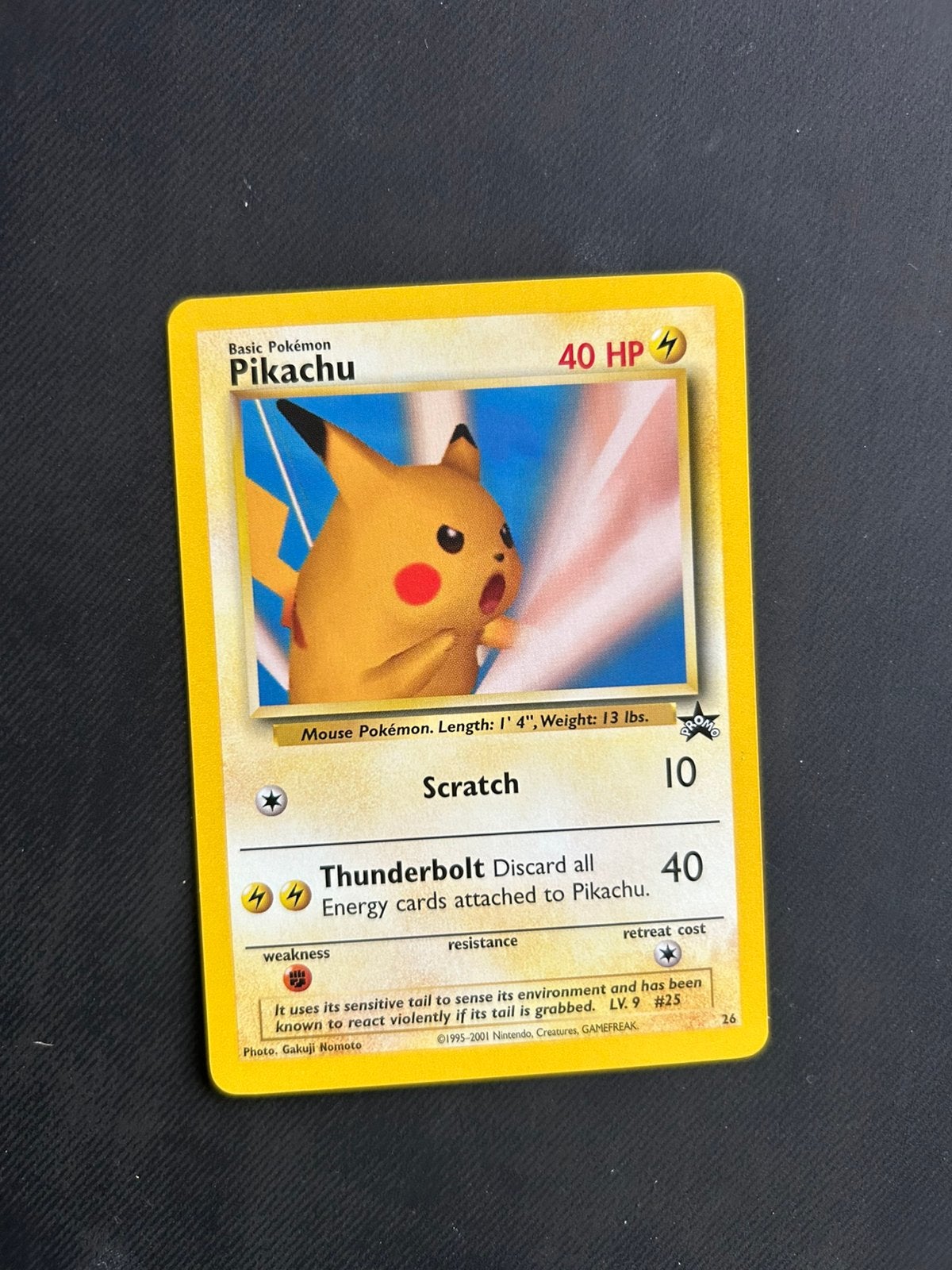 Pikachu 26 promo, Ophalen of Verzenden, Zo goed als nieuw