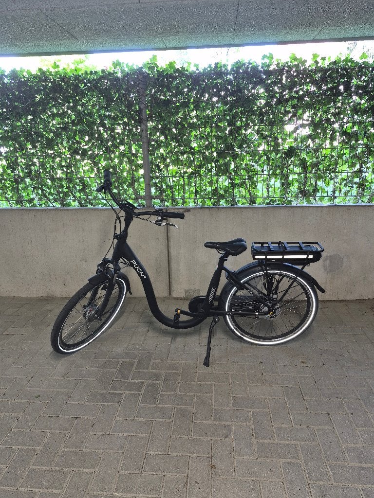 PUCH E-Comfort N7 E-bike | Extra Lage Instap, Zo goed als nieuw, Minder dan 47 cm, 50 km per accu of meer, Ophalen