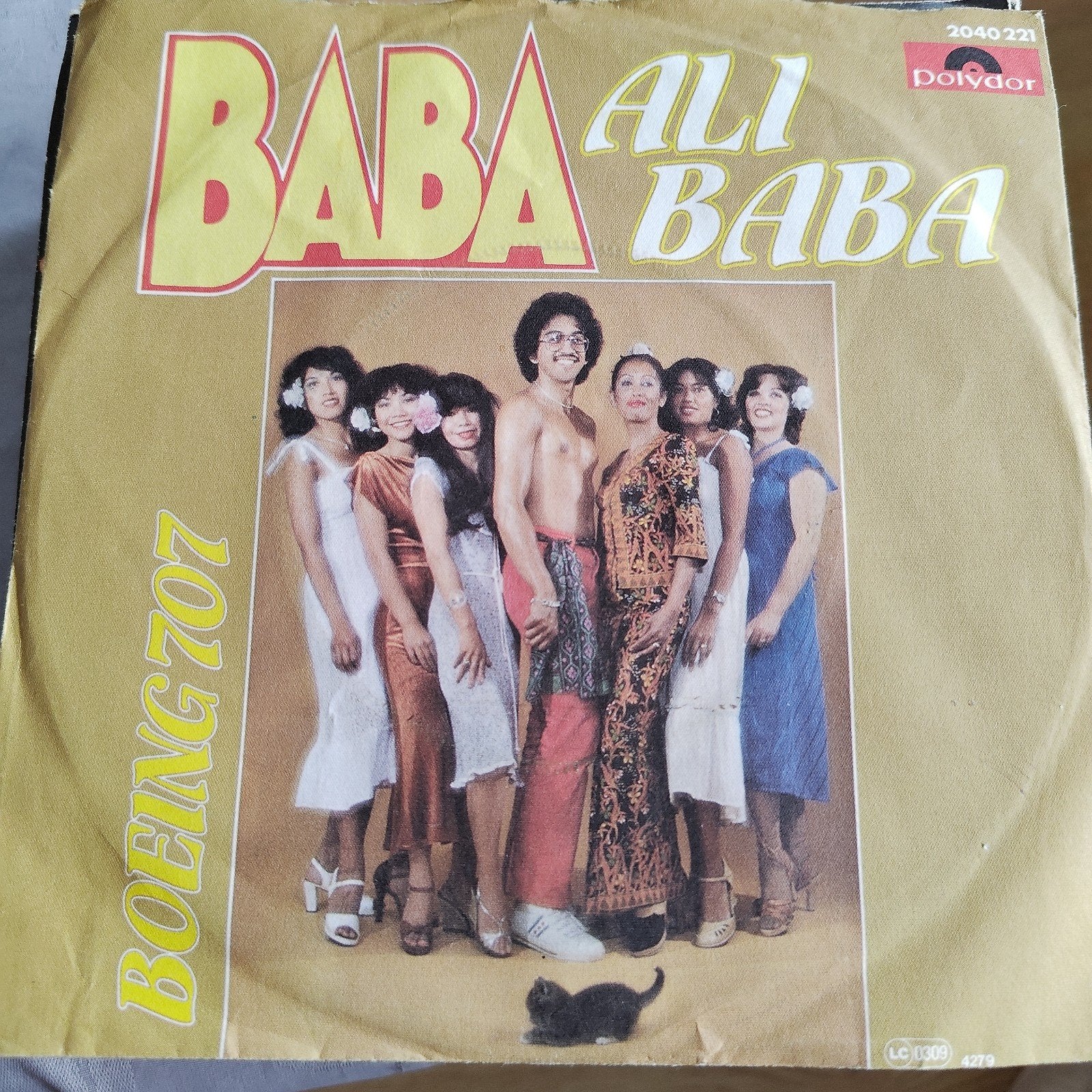 Baba Ali Baba - Boeing 707 (Polydor 2040 221), Gebruikt, 7 inch, Ophalen of Verzenden, Pop