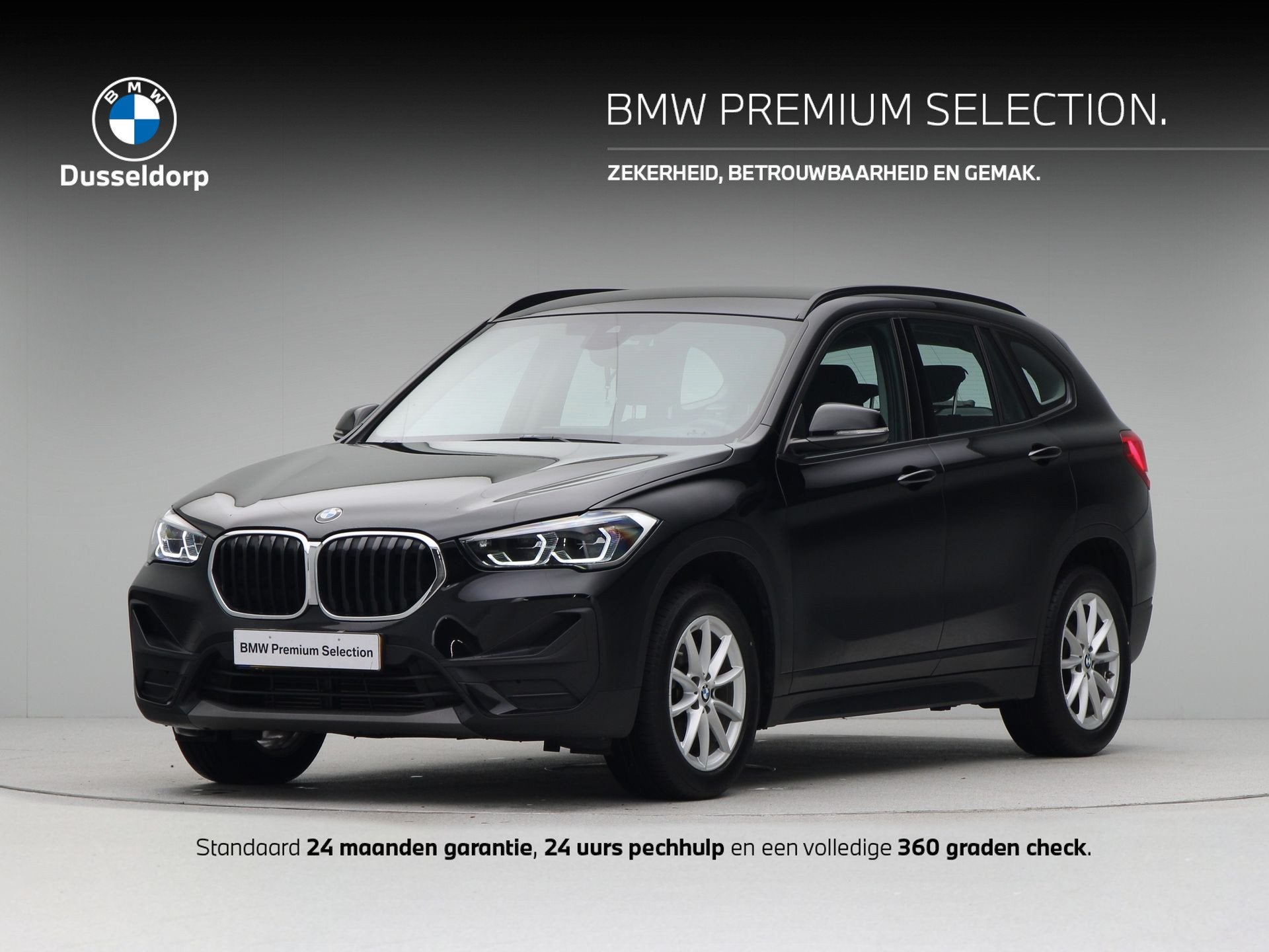 BMW X1 sDrive18i Business Edition (bj 2022, automaat), Auto's, BMW, Gebruikt, Met garantie (alle), Zwart, Origineel Nederlands