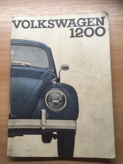 Volkswagen 1200 Handleiding Limousine en Cabriolet 1963   NL, Ophalen of Verzenden