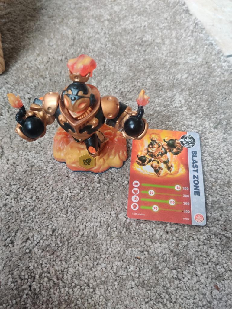 Skylanders Blast Zone met kaart, Ophalen of Verzenden, Zo goed als nieuw