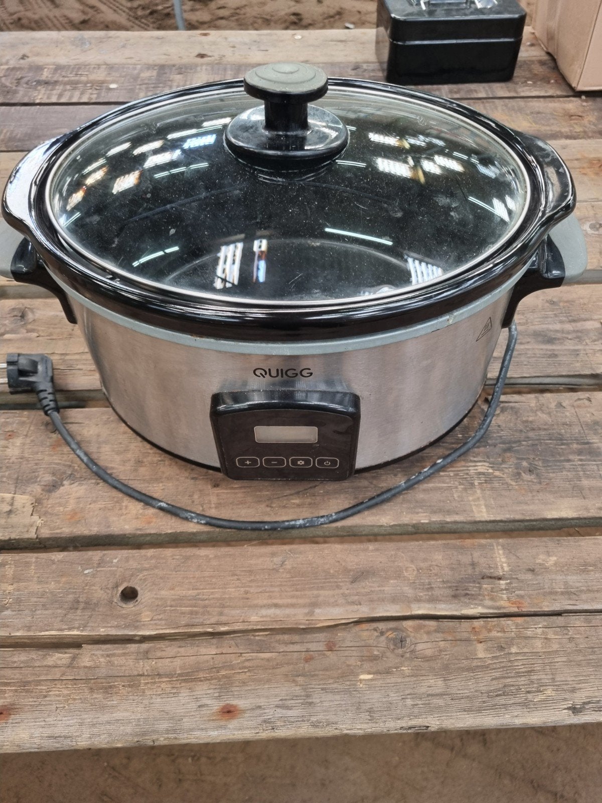 Quigg Slowcooker - Ideaal voor heerlijke stoofgerechten, Ophalen of Verzenden, Gebruikt