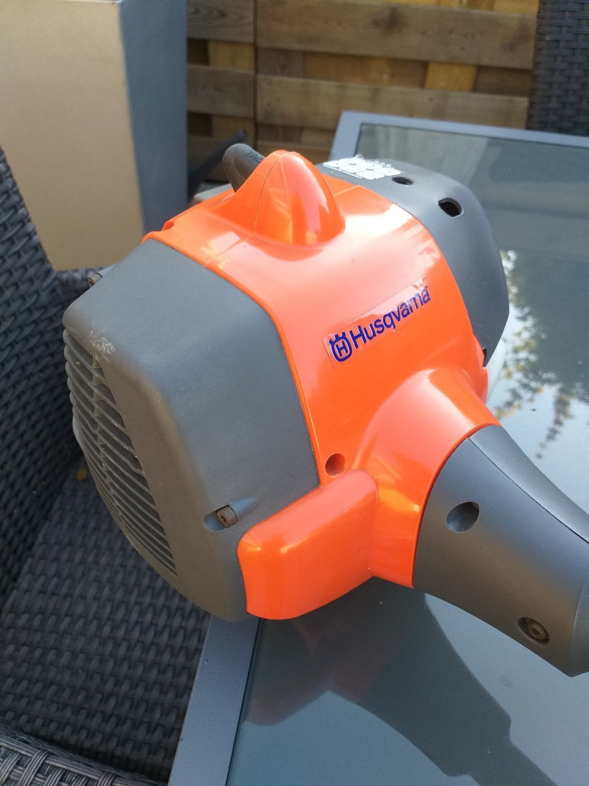 Husqvara 128c gras trimer, Ophalen, Zo goed als nieuw, Benzine