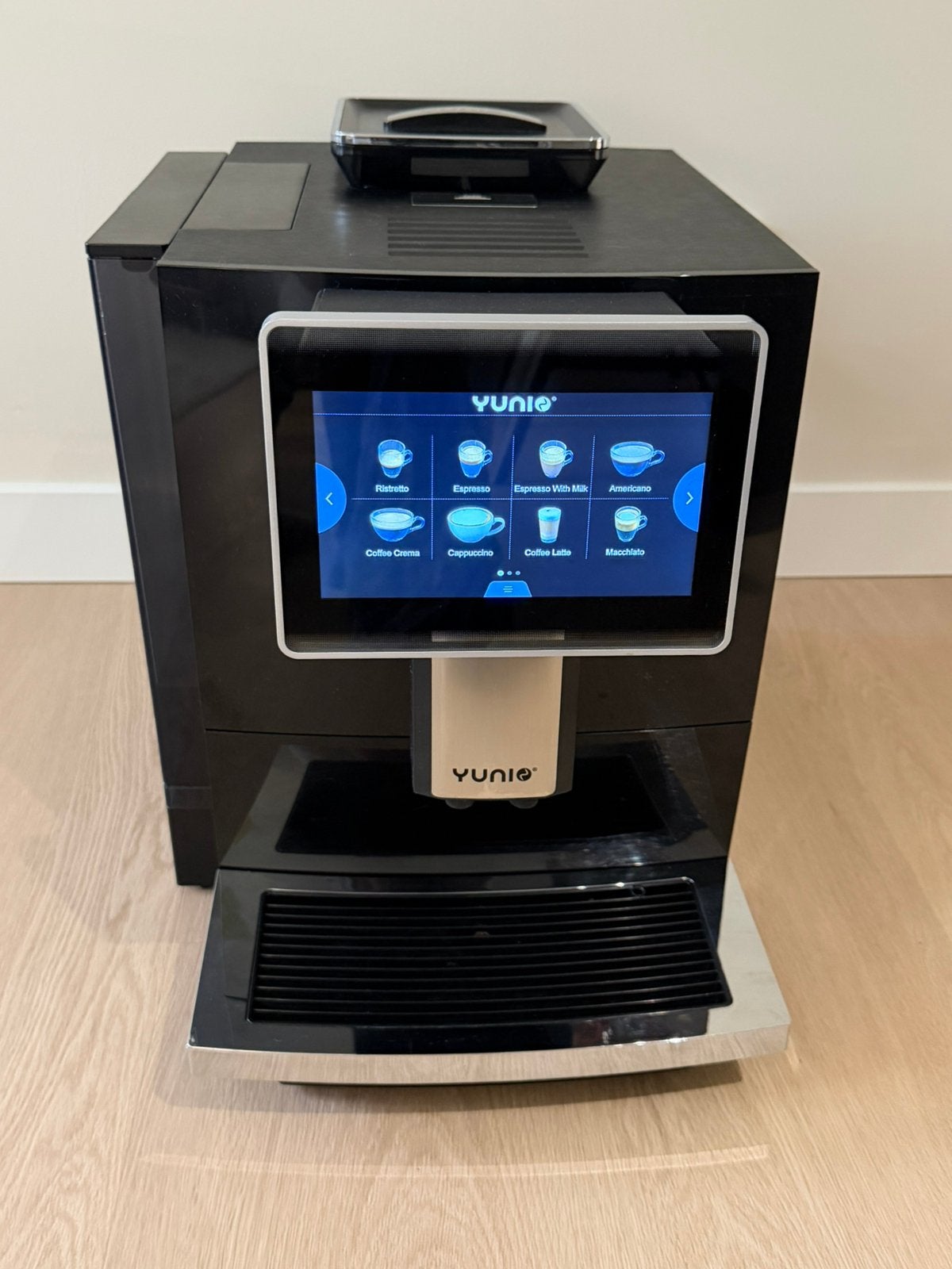 ZGAN! Yunio volautomaat koffiemachine, Witgoed en Apparatuur, Koffiezetapparaten, Ophalen, 10 kopjes of meer, Koffiemachine, Gemalen koffie