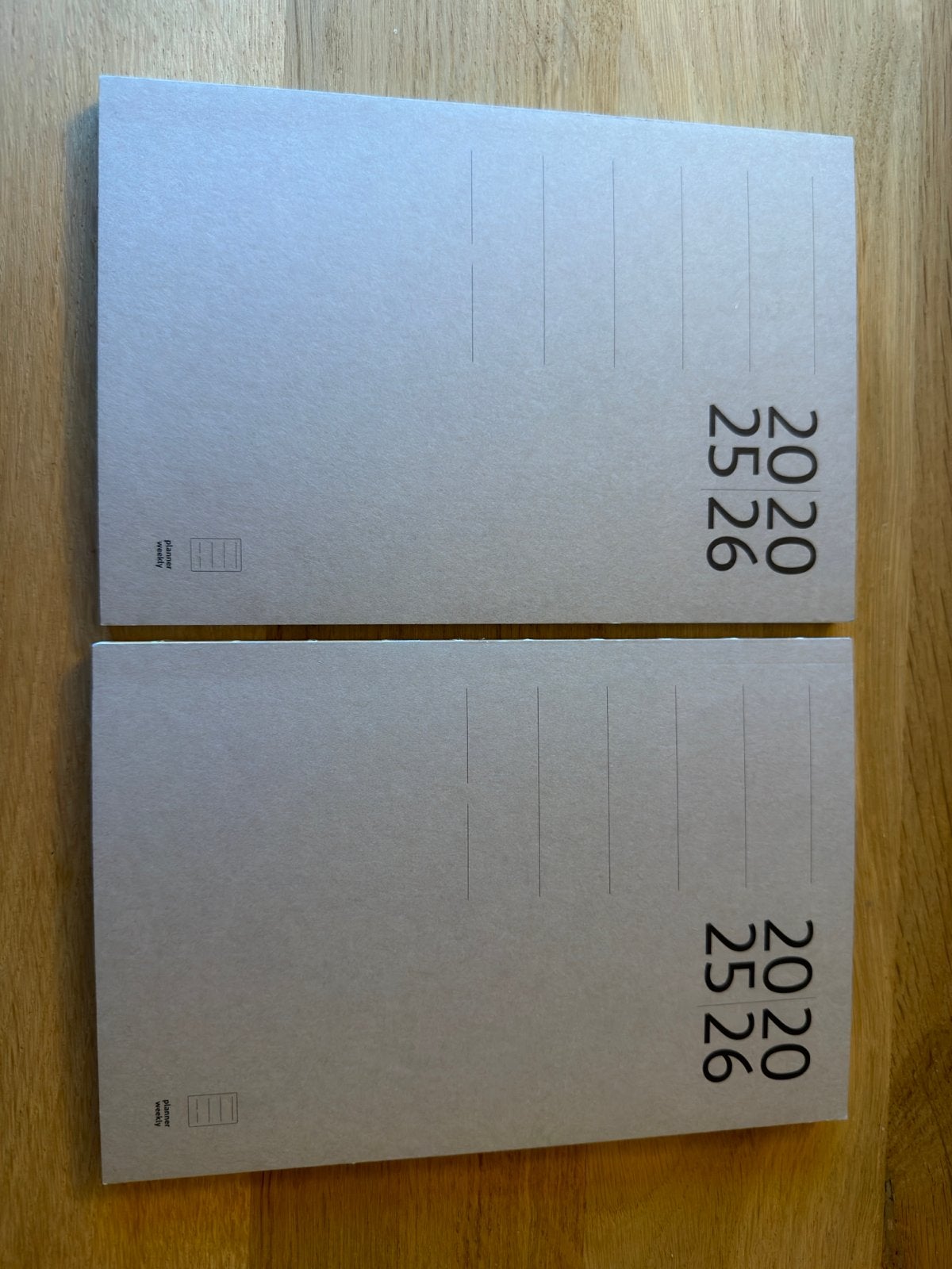 2 Paper Republic XL weekly planners / agenda’s 2025/2026, Diversen, Ophalen of Verzenden, Nieuw