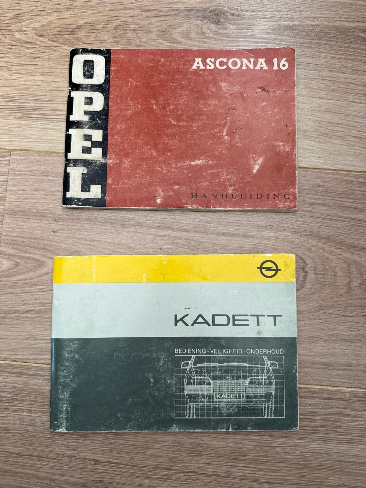 Opel Ascona 16 en Kadett Handleidingen (Vintage), Ophalen of Verzenden