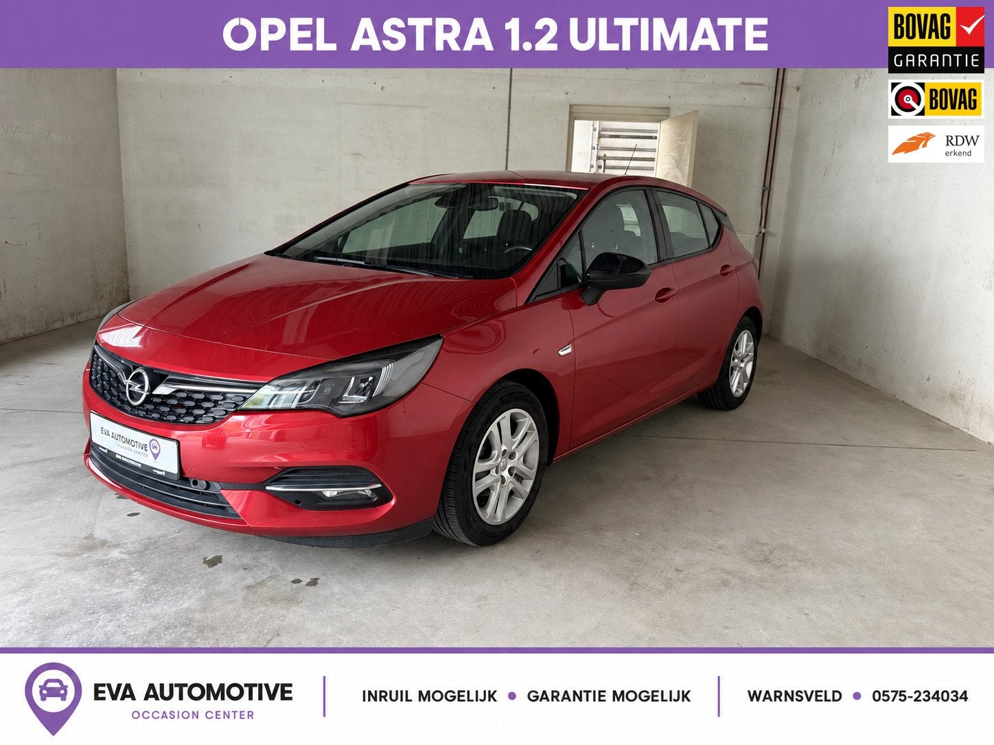 Opel Astra 1.2 Ultimate | ZEER COMPLEET | RIJKLAAR | Garanti, Auto's, Voorwielaandrijving, Dealer onderhouden, Gebruikt, Alcantara