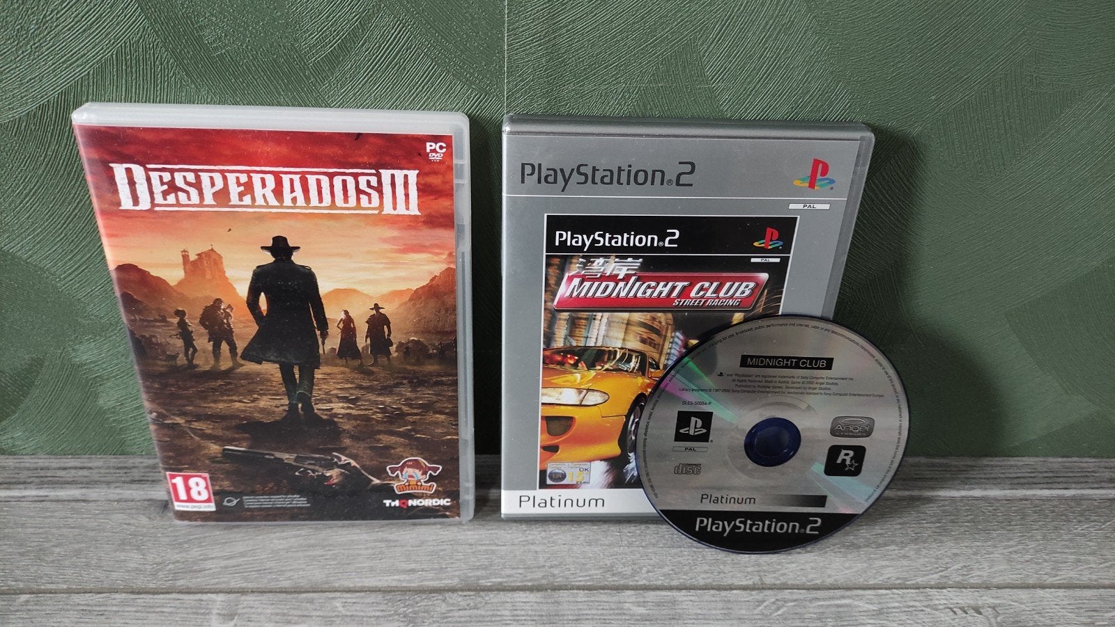 Midnight club racing ps2 en gratis desperados 3 pc game, Spelcomputers en Games, Racen en Vliegen, Ophalen of Verzenden, Zo goed als nieuw