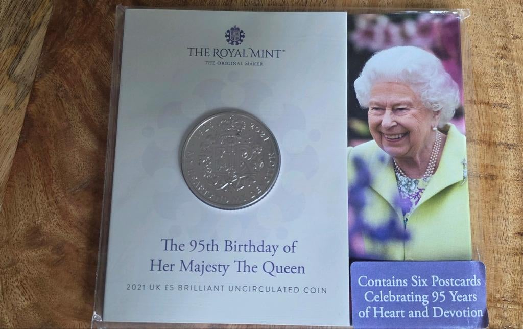 Munt The 95th Birthday of her Majesty The Queen BU Limited, Ophalen of Verzenden