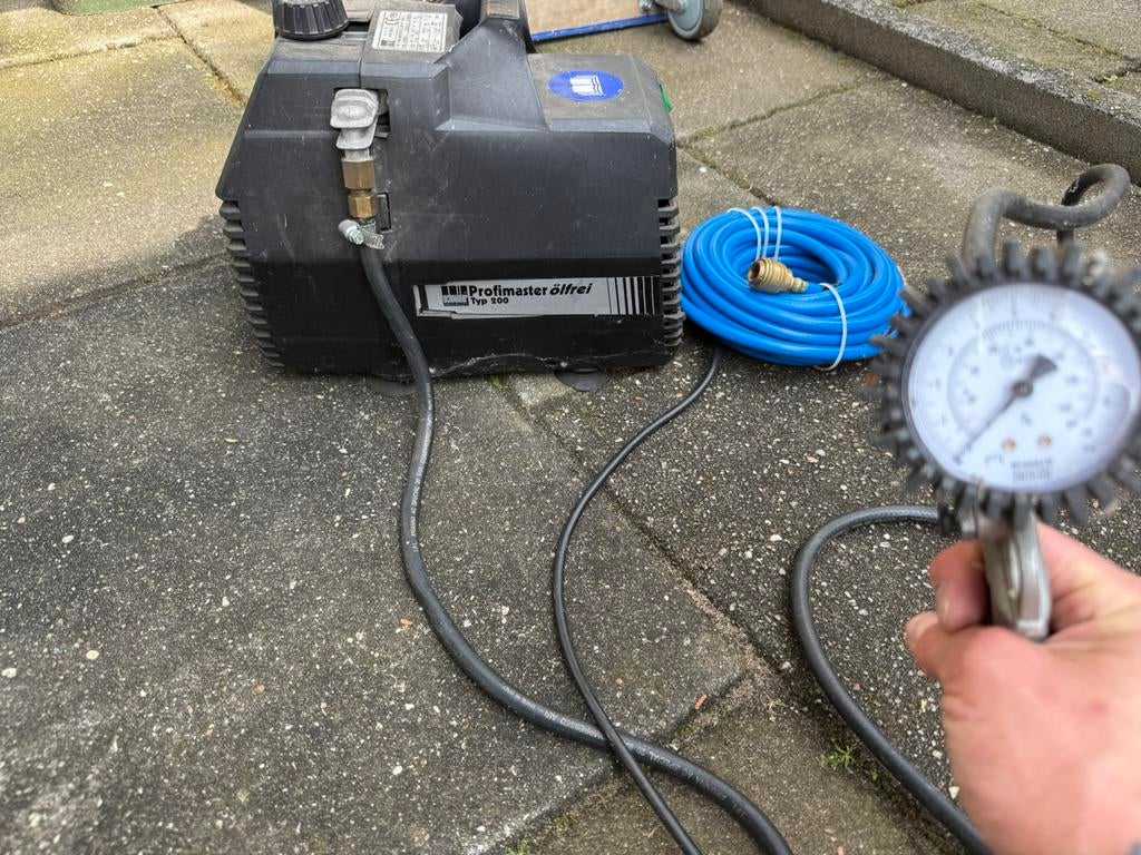 Compressor, 100 liter of meer, Ophalen of Verzenden, Zo goed als nieuw