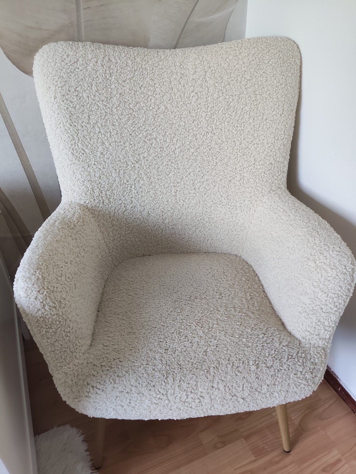 jysk teddy stoel, Huis en Inrichting, Ophalen, Zo goed als nieuw, 75 tot 100 cm, 50 tot 75 cm