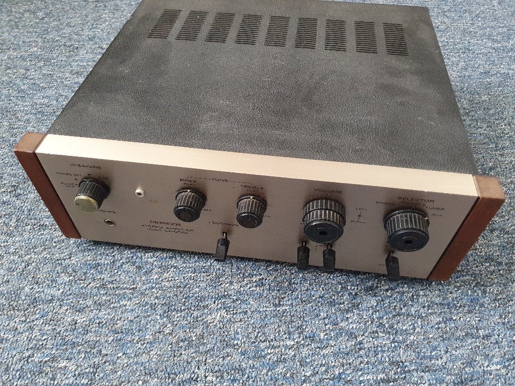 Vintage stereo versterker Pioneer SA500A, Audio, Tv en Foto, Gebruikt, Ophalen of Verzenden, Pioneer, Minder dan 60 watt