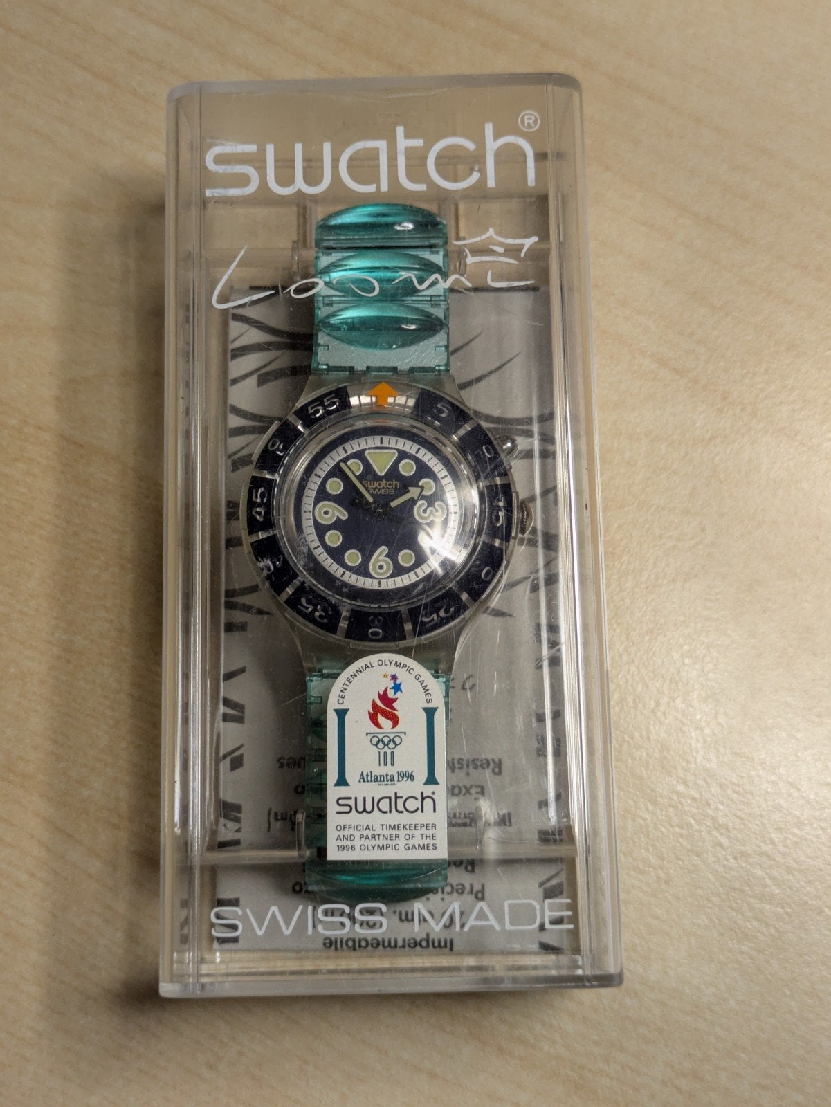 swatch Loomi Scuba 200 NOS, Kunststof, Polshorloge, Swatch, Kunststof