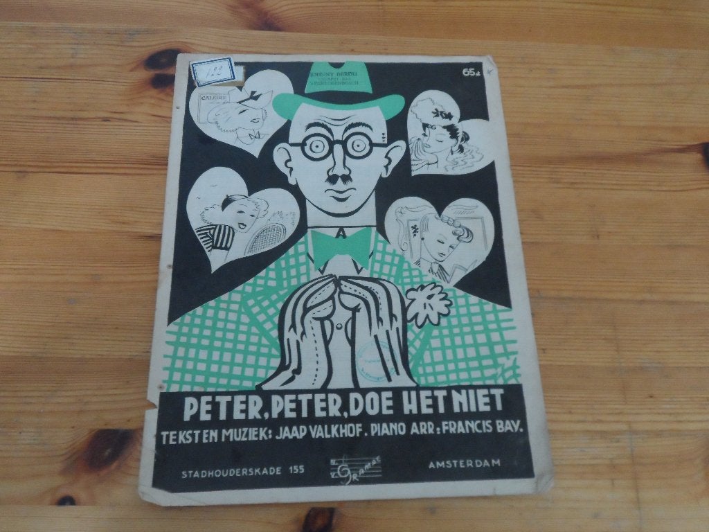 Peter peter doe het niet - jaap valkhoff / francis bay, Gebruikt, Artiest of Componist, Populair, Ophalen of Verzenden