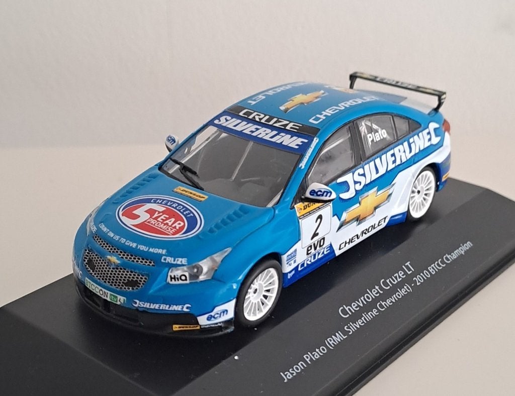 Chevrolet Cruze LT - 2010 -- BTCC Champion -- Jason Plato -, Ophalen of Verzenden, Nieuw, Auto, Overige merken