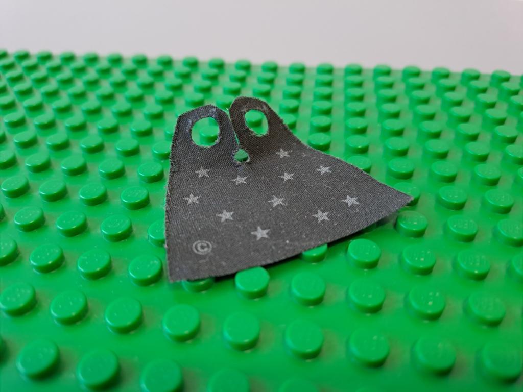 Oude Lego Harry Potter cape zwart met sterren (2001-2003), Gebruikt, Lego, Accessoire, Harry Potter