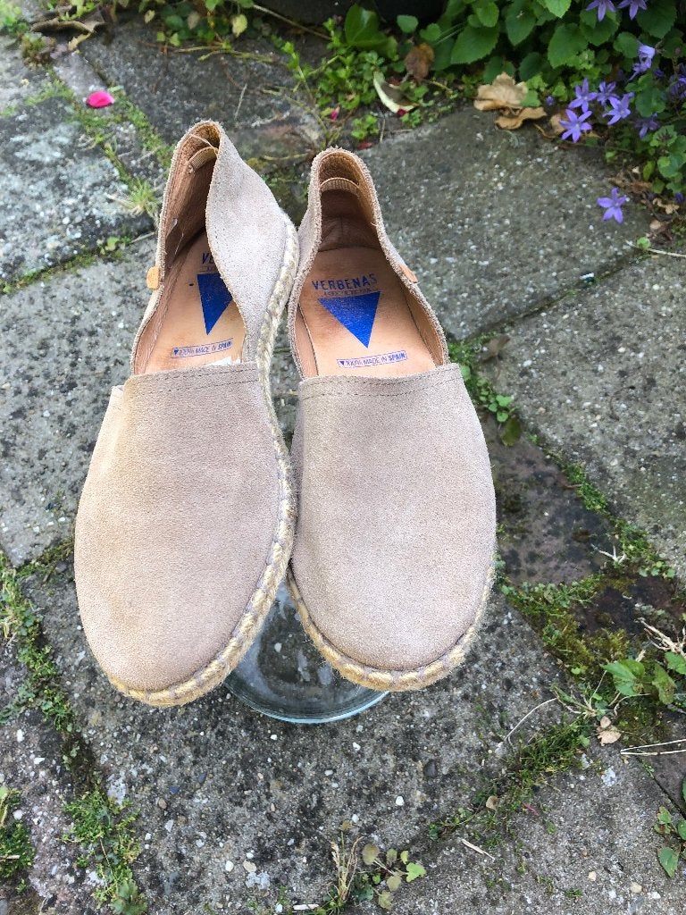 Espadrilles verbena maat 39, Kleding | Dames, Schoenen, Verzenden, Beige, Zo goed als nieuw, Espadrilles of Moccasins